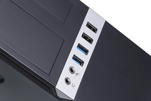 Компьютер IRU Office 310H6S SFF i3 12100 (3.3) 8Gb SSD256Gb UHDG 730 FreeDOS GbitEth 300W черный (RUS) (2061129) фото 4