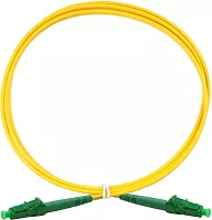 Патч-корд Exegate FC-S-9-LC/APC-LC/APC-2M-LSZH 2м желтый LC simplex-LC simplex (EX295130RUS)