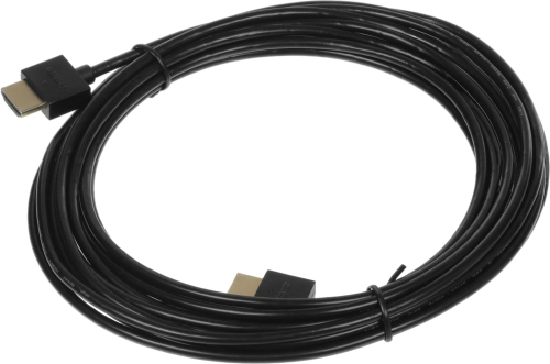 Кабель аудио-видео HDMI (m)/ HDMI (m) 5м. позолоч.конт. черный (966073) (966073#MLN)