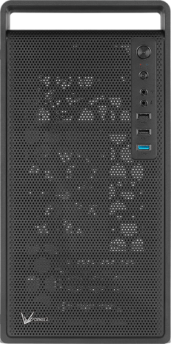 Корпус Aerocool Cs-109-S-BK-v1 (mATX, без БП, USB3.0 x1, USB2.0 x2, 12cm black fan x 1)
