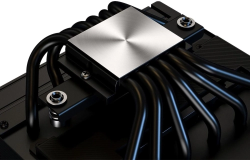 Устройство охлаждения(кулер) ID-Cooling Frozn A620 SLK нет подсветки Soc-AM5/AM4/1200/1700/1851 черный 4-pin 33.9dB Al+Cu 260W 1300gr Ret фото 6