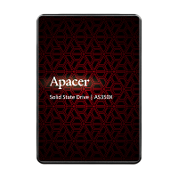 Apacer SSD PANTHER AS350X 1TB SATA 2.5" 7mm, R560/ W540 Mb/ s, 3D NAND, IOPS 93K/ 80K, MTBF 1,5M, 600TBW, (AP1TBAS350XR-1)