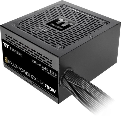 Блок питания Thermaltake ATX 750W Toughpower GX3 SE Gen.5 80+ gold (20+4pin) APFC 120mm fan 3xSATA RTL (PS-TPD-0750NNSAGE-3)