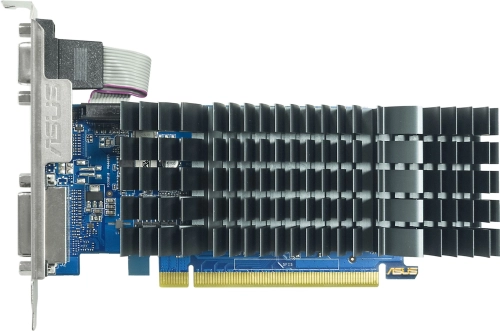 Видеокарта/ VGA ASUS NVIDIA GeForce GT710-SL-2GD5-BRK-EVO 2GB, GDDR5/64-bit, PCIe 2.0, 1xDVI-D, 1xD-Sub, 1xHDMI 1.4b, 2-slot 90YV0ALA-M0NA00