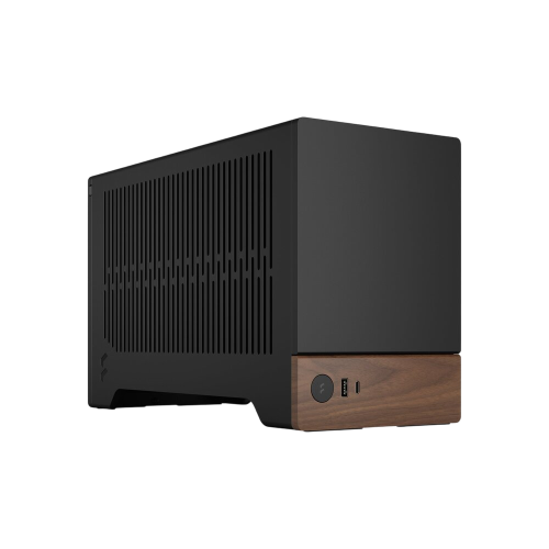 Корпус без блока питания/ Case Fractal Design Terra, Mini-Tower, no fans, 1xUSB-A 3.0 + 1xUSB 3.2 Type-C, SFX PSU Support, mITX Graphite (FD-C-TER1N-01)