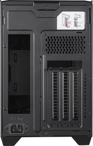 Корпус Cooler Master MasterBox NR200P V2 черный без БП miniITX 1x92mm 4x120mm 2x140mm 2xUSB3.0 audio bott PSU (NR200PV2-KCNN-S00) фото 8