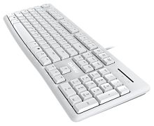 Эскиз Клавиатура проводная Dareu LK185 White, белый, LK185 WHITE