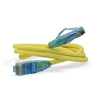 Кабельная сборка Hyperline PC-LPM-UTP-RJ45-RJ45-C6-3M-LSZH-YL Патч-корд U/UTP, Cat.6 (100% Fluke Component Tested), LSZH, 3м, желтый