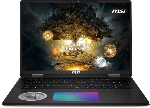 Ноутбук MSI Titan Dragon Edition 18 HX A2XWIG-1020RU Core Ultra 9 285HX 64Gb SSD4Tb RTX5080 16Gb 18 IPS UHD+ (3840x2400) Windows 11 Home black WiFi BT Cam (9S7-1824A5-1020)