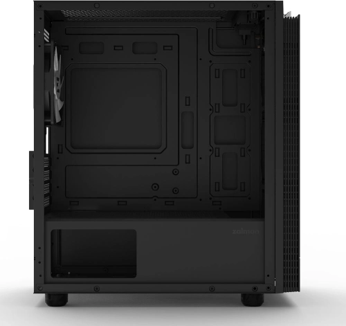 Корпус Zalman ZM-T4 Plus черный без БП mATX 6x120mm 1x140mm 1xUSB2.0 2xUSB3.0 audio bott PSU фото 6