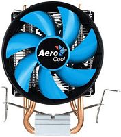 Устройство охлаждения(кулер) Aerocool Verkho 2 Dual Soc-AM4/ 1151/ 1200/ 2066 4-pin 15-25dB Al+Cu 120W 370gr Ret (VERKHO 2 DUAL PWM)