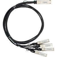 Модуль/ Модуль 40G QSFP-40G->4xSFP+ DAC, дальность до 1м (SNR-QSFP-40G-4XSFP+DAC-1)