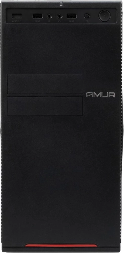Компьютер Amur Нарвал B7I21 MT i5 12400 (2.5) 16Gb SSD512Gb UHDG 730 FreeDOS 2.5xGbitEth 500W мышь клавиатура черный (RUS) (2147011) фото 2