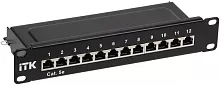 1U патч-панель кат.5E STP 12 портов 10" Dual IDC (PP12-1UC5ES-D05-10)