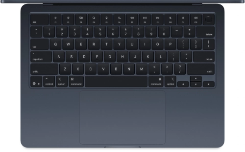 Ноутбук Apple MacBook Air 13 - M4 / 10C-10C / 24GB / 512GB / Midnight MW133B/A (MC6C4LL/A) фото 3