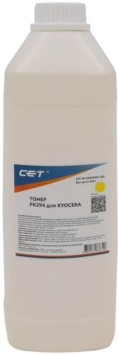-/ Тонер PK294 для KYOCERA ECOSYS P5021cdw (Japan) Yellow, 500г/ бут, (унив.), OSP0294Y-500