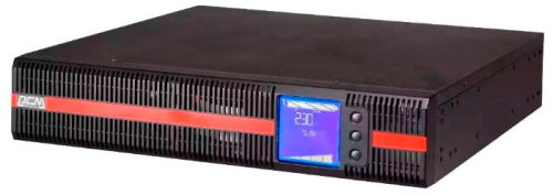 ИБП Powercom MRT-3000-L (127V), 3000 Вт/3000 ВА, Rack/Tower, напряжение шины постоянного тока 72В, ток заряда 6А, LCD, USB, RS-232, слот под SNMP карту, ШхГхВ 428х635х84 мм, вес нетто 14,4 кг, батареи в комплект не входят/ UPS Powercom MRT-3000-L (127V),