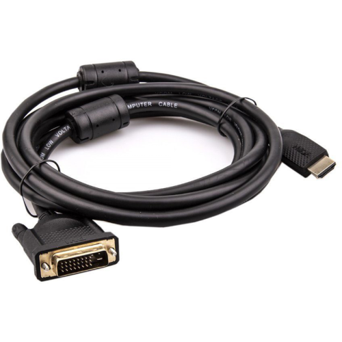 Кабель/ Кабель HDMI AM/DVI(24+1)M, 3м, CU, 1080P@60Hz, 2F, VCOM <CG484G-3M> (CG484GD-3M)