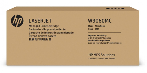 Тонер-картридж/ HP Black Managed LJ Toner Cartridge (W9060MC)