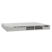 Catalyst 9200 24-port full PoE+, Modular uplink option, PS 1x600W, Network Advantage, PoE 370/ 740W , C9200-24P-A