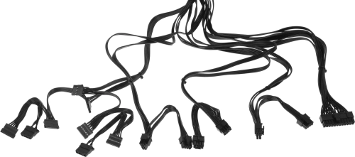 Блок питания Accord ATX 850W ACC-W850P 80+ white (20+4pin) 120mm fan 6xSATA RTL фото 5