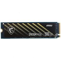 SSD жесткий диск PCIE 4.0 NVME M.2 500GB SPATIUM M450 500GB V1 MSI (S78-440K380-P83)