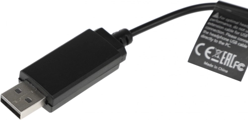 Наушники с микрофоном A4Tech HU-8 черный 2м накладные USB оголовье (HU-8#MLN) фото 7