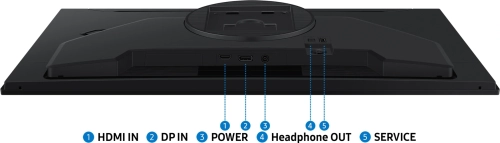 Монитор Samsung 27 Odyssey G5 LS27FG502EIXCI черный IPS LED 16:9 HDMI матовая HAS Piv 1000:1 300cd 178гр/178гр 2560x1440 180Hz G-Sync FreeSync DP QHD 4.1кг фото 14