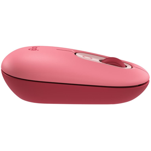 Мышь беспроводная Logitech POP Mouse розовая (910-006548) фото 5