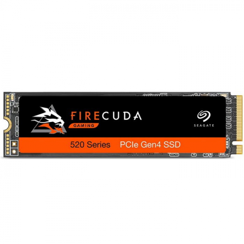 Твердотельный накопитель 500GB SSD Seagate FireCuda 520, M.2 PCI-E 3.0x4, 5000/2500MB/s, IOPS 430K/600K, TLC 3D NAND (ZP500GM3A002)