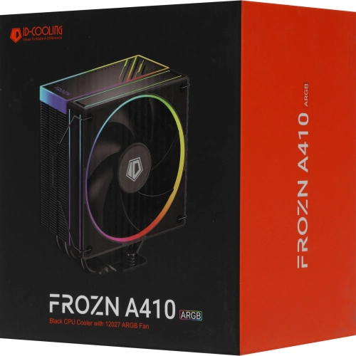 Устройство охлаждения(кулер) ID-Cooling FROZN A410 ARGB Soc-AM5/ AM4/ 1151/ 1200/ 2066/ 1700 4-pin Al+Cu 230W 730gr LED Ret фото 9