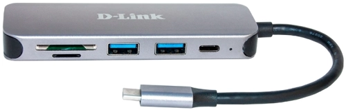 Разветвитель USB 2.0 D-Link DUB-2325 2порт. черный (DUB-2325/ A2A) (DUB-2325/A2A) фото 2