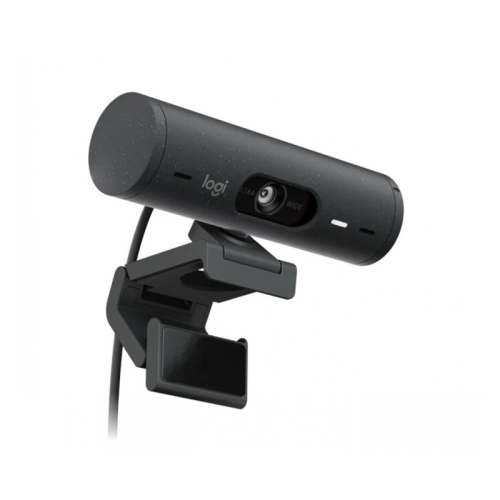 Веб-камера/ Logitech BRIO 500 HD Webcam - GRAPHITE - USB (960-001422)