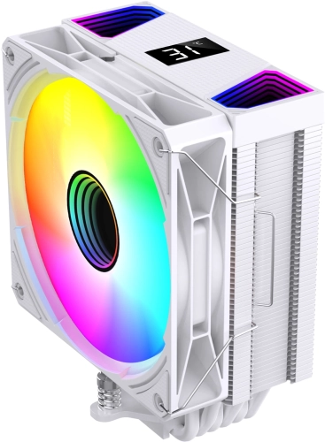 Устройство охлаждения(кулер) Bloody BD-AC220-ARGB1 ARGB Soc-AM5/ AM4/ 1200/ 1700/ 1851 белый 4-pin 14-26dB Al+Cu LCD 220W 596gr Ret (BD-AC220-ARGB1-WH) фото 12