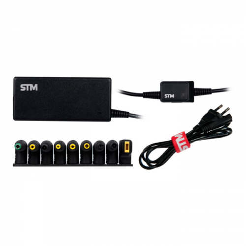 Адаптер питания STM BLU65 универсальный для ноутбуков на 65W USB(2.1A) 9 коннектеров