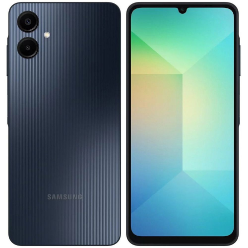 Смартфон Samsung SM-A065F Galaxy A06 64Gb 4Gb черный моноблок 3G 4G 6.7