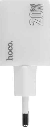 Сетевое зар./ устр. Hoco N46 Glorious 20W 3A (QC) белый (35301)