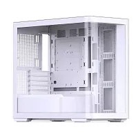 Корпус без блока питания/ Case JONSBO D300, Mini-Tower, TG, no fan, 2xUSB-A 3.2 + 1xUSB-C 3.2, mATX, mITX White (D300 WHITE)