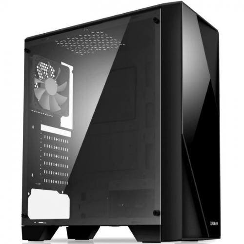 Корпус Zalman S1, черный, без БП, ATX, 2x3.5