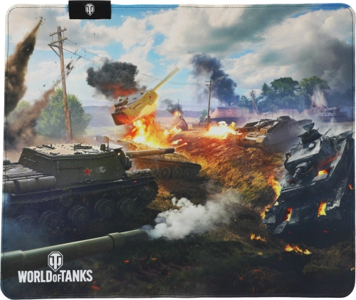 Коврик для мыши World of Tanks Большой рисунок 500x420x3мм (FWGMPWTKRSK22S00L)