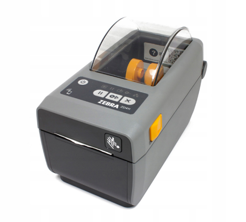 Zebra DT Printer ZD411; 203 dpi, USB, USB Host, Ethernet, BTLE5, EU and UK Cords, Swiss Font, EZP (ZD4A022-D0EE00EZ)