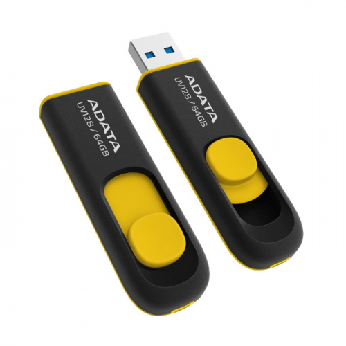 Флеш накопитель 64GB A-DATA UV128, USB 3.0 (AUV128-64G-RBY) фото 2