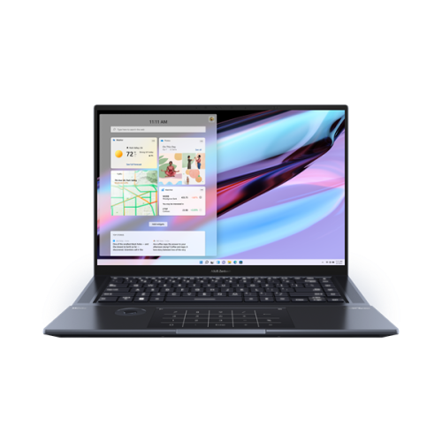 Ноутбук ASUS Zenbook Pro 16X OLED UX7602ZM-ME108X Core i7-12700H/ 32Gb/ 1Tb SSD M2/ GF RTX 3060 6Gb/ 164K OLED(3840 x 2400) Touch screen/ WiFi6E/ BT/ NumPad 2.0/ Win11Pro/ 2.4Kg/ Tech Black/ Stylus/ RU_EN_Keyboar (90NB0WU1-M008H0)