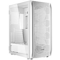 Ginzzu GL185 White боковая дверца закаленное стекло на петлях на магнитах (GL 185)