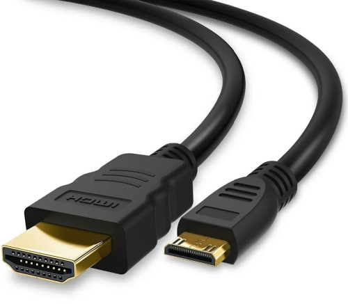 Кабель-переходник аудио-видео Premier 5-845 mini-HDMI (m)/ HDMI (m) 2м. позолоч.конт. черный (5-845 2.0)