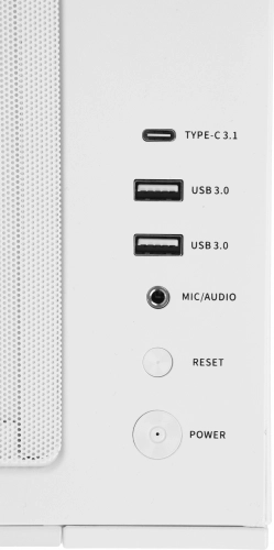 Корпус PcCooler C3 T500 BK белый без БП ATX 2xUSB3.0 1xUSB3.1 audio bott PSU (C3-T500WHD0-GL) фото 11