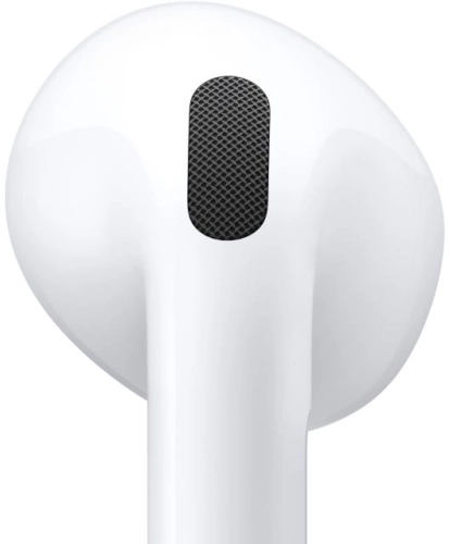 Гарнитура вкладыши Apple A3050,A3053,A3058 AirPods 4 белый беспроводные bluetooth в ушной раковине (MXP63LL/ A) (MXP63LL/A)