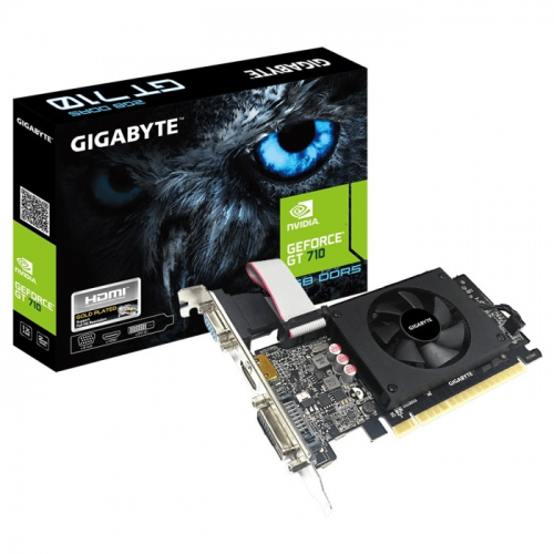 Видеокарта Gigabyte GeForce GT 710 LP D5 2 Гб (GV-N710D5-2GIL) фото 3