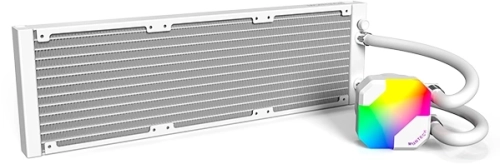 Система водяного охлаждения Montech HyperFlow 360 ARGB Soc-AM5/ AM4/ 1151/ 1200/ 2066/ 1700 белый 4-pin Al+Cu Ret (HYPERFLOW ARGB 360 WHITE) фото 3