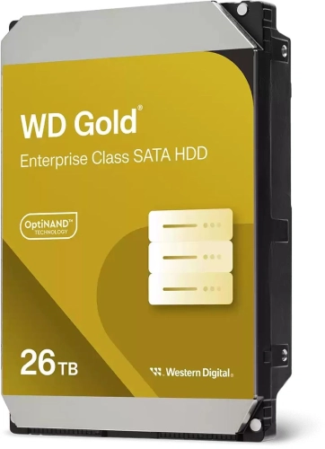 Жесткий диск WD SATA-III 26TB WD261KRYZ Server Gold 512E (7200rpm) 512Mb 3.5 фото 2